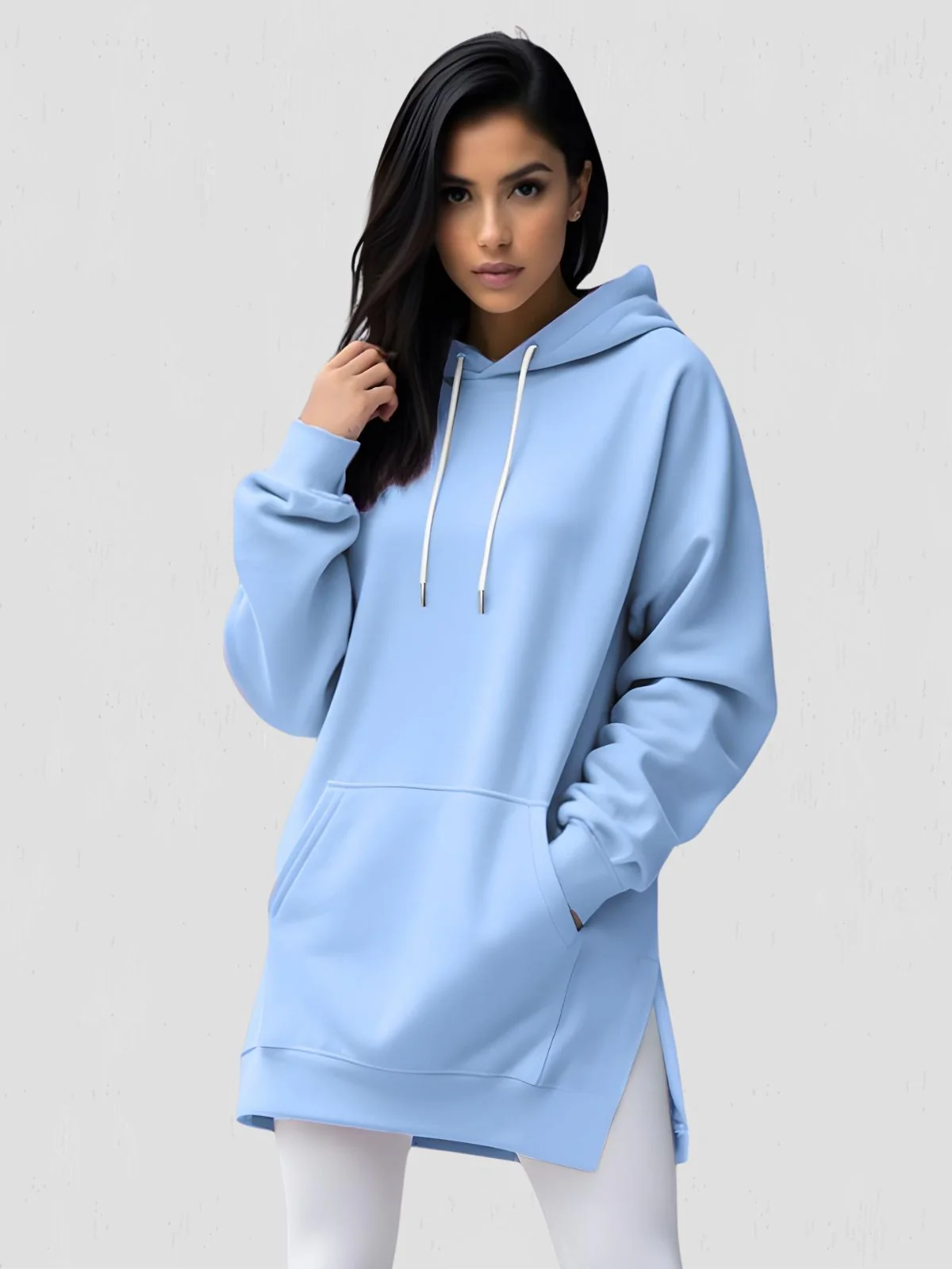 Oversized Hoodie Dress - Image 10