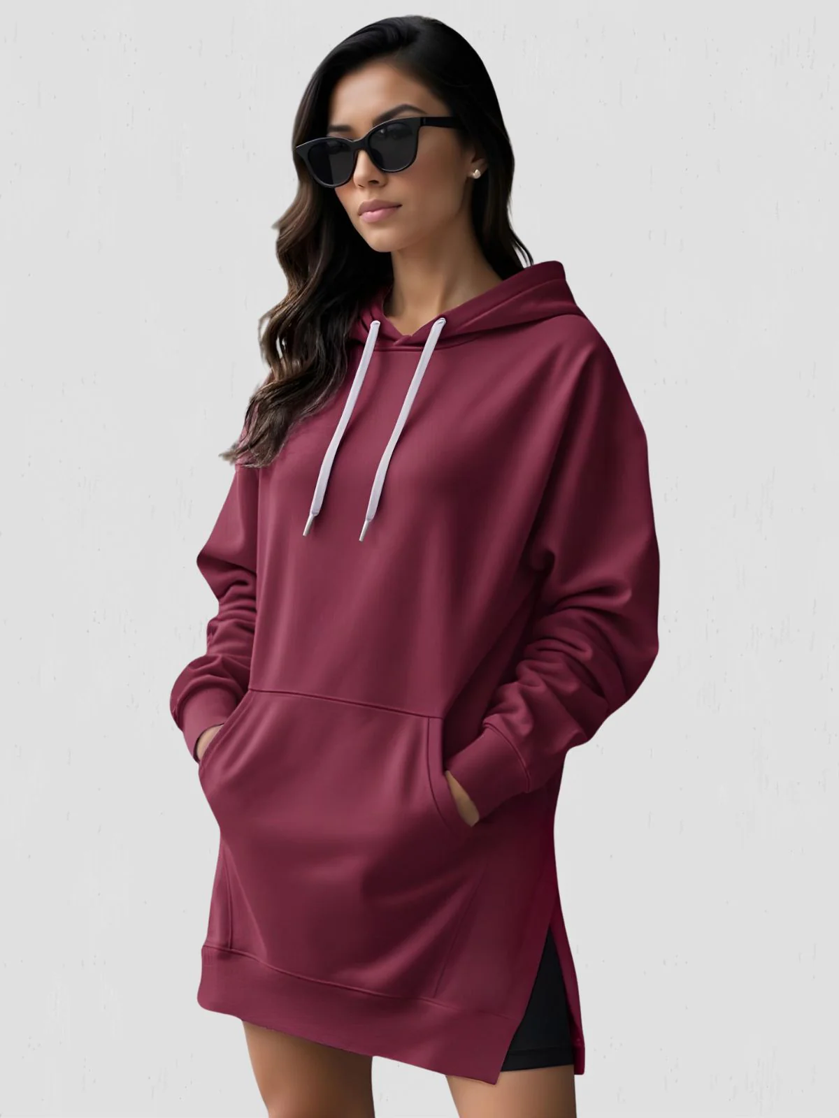 Oversized Hoodie Dress - Image 5