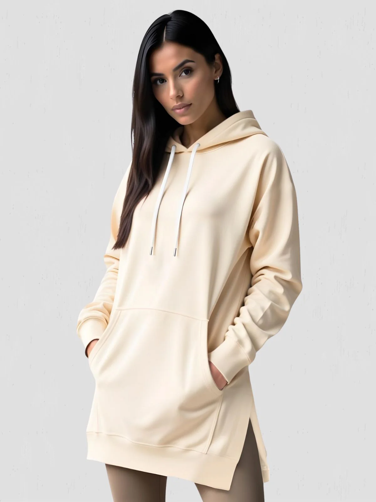 Oversized Hoodie Dress - Image 6