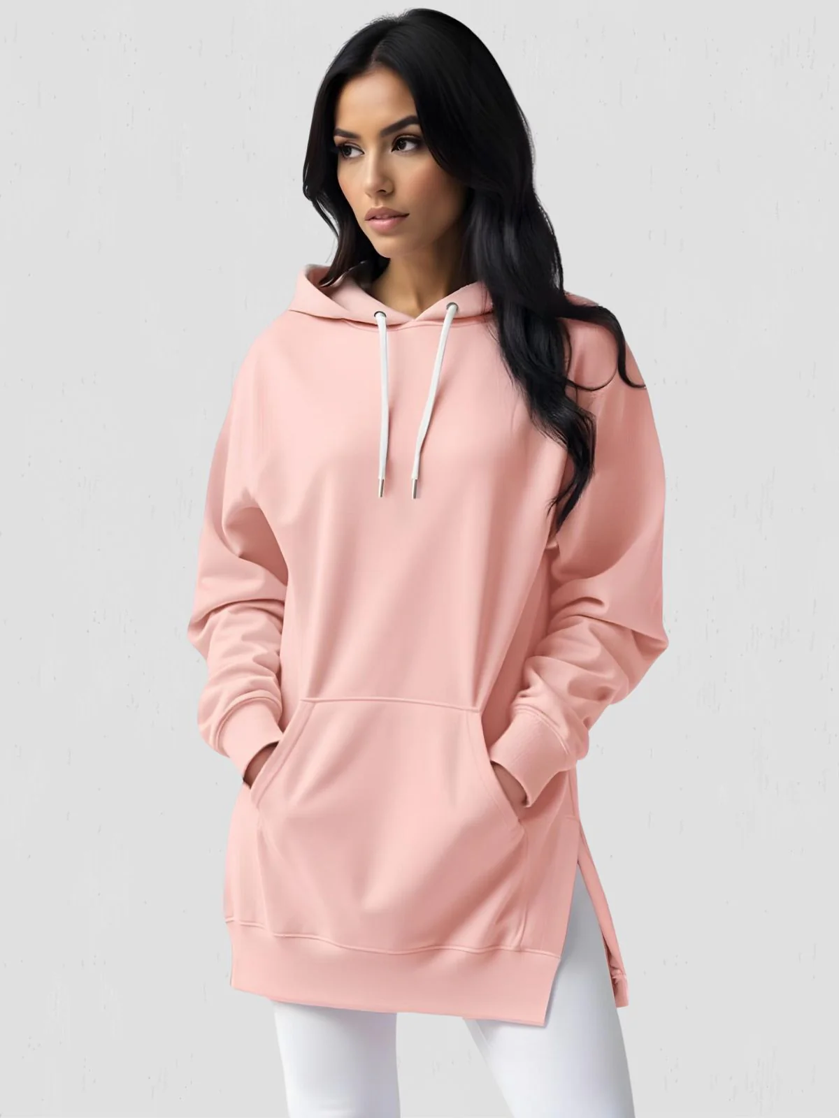 Oversized Hoodie Dress - Image 7