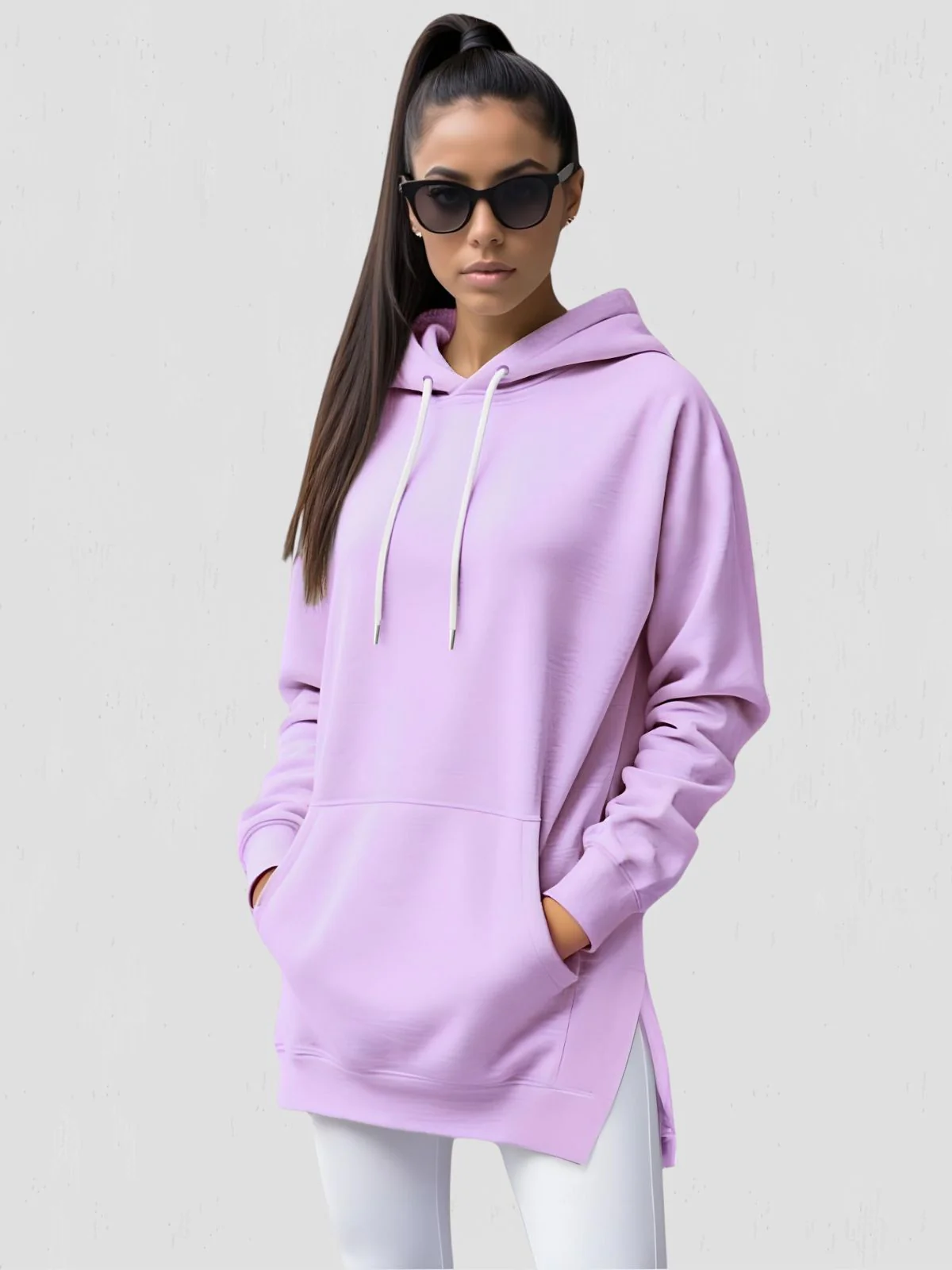 Oversized Hoodie Dress - Image 8