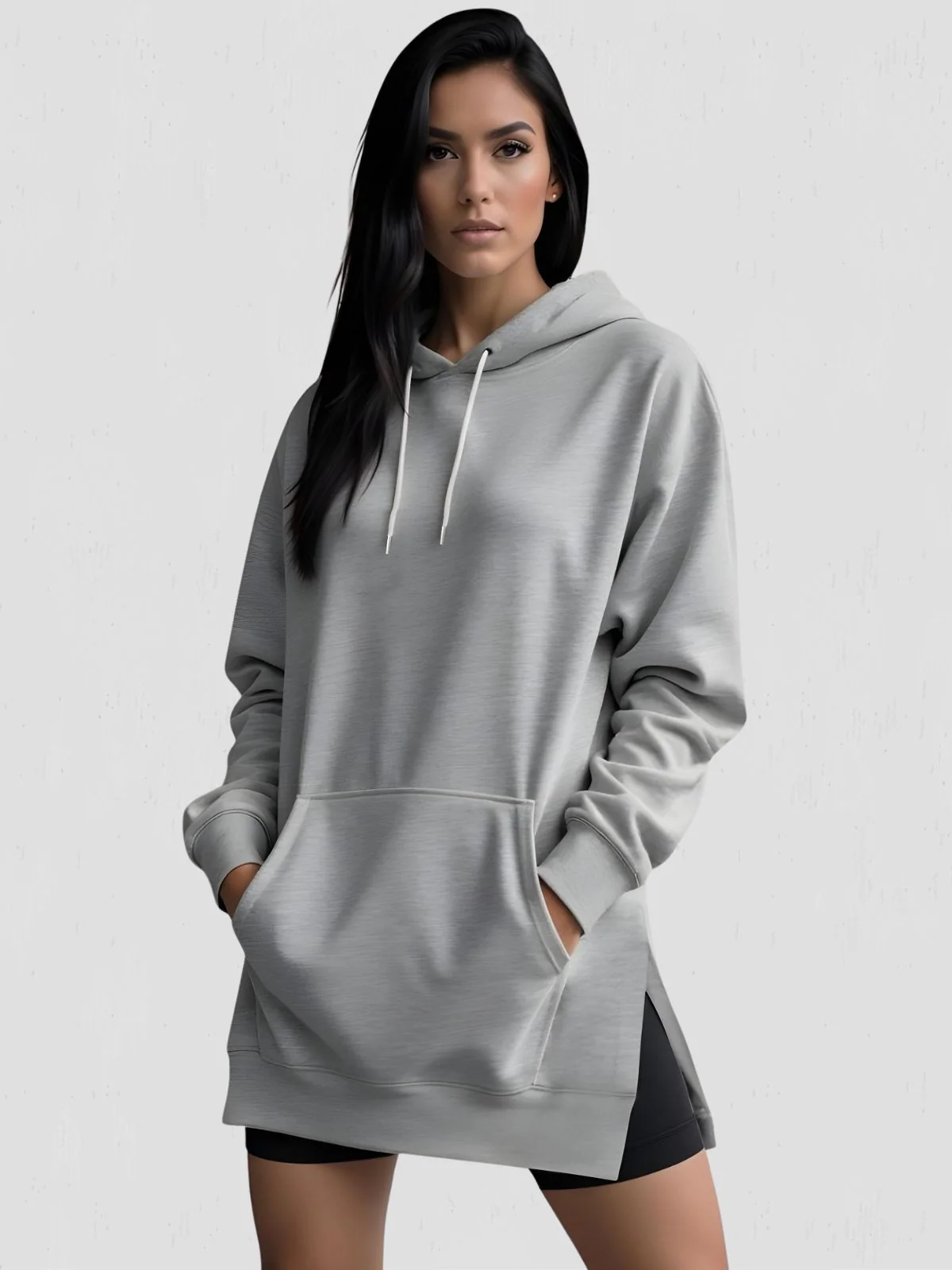 Oversized Hoodie Dress - Image 9